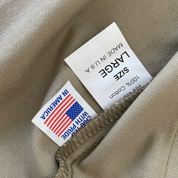 STAN RAY Natural Military Chore jacket Khaki Sz XL - Picture 9 of 17